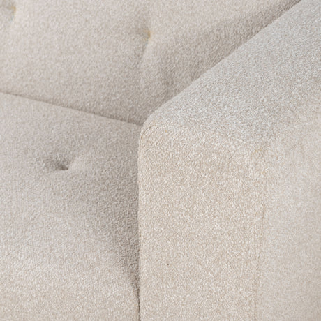 Maison Oscar 94" Tufted Sofa in Cream Boucle from Home Trends & Design - Luna Furniture