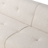 Maison Oscar 94" Tufted Sofa in Cream Boucle from Home Trends & Design - Luna Furniture