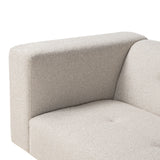 Maison Oscar 94" Tufted Sofa in Cream Boucle from Home Trends & Design - Luna Furniture