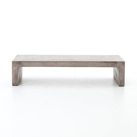 Parish Coffee Table in Grey Concrete from Four Hands - Luna Furniture