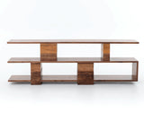 Ginger Console Table in Natural Walnut from Four Hands - Luna Furniture