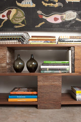 Ginger Console Table in Natural Walnut from Four Hands - Luna Furniture
