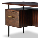 Lauren Desk in Natural Peroba from Four Hands - Luna Furniture