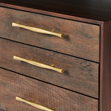 Lauren Desk in Natural Peroba from Four Hands - Luna Furniture