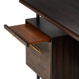 Lauren Desk in Natural Peroba from Four Hands - Luna Furniture