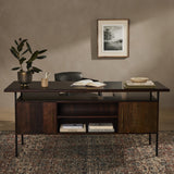 Lauren Desk in Natural Peroba from Four Hands - Luna Furniture