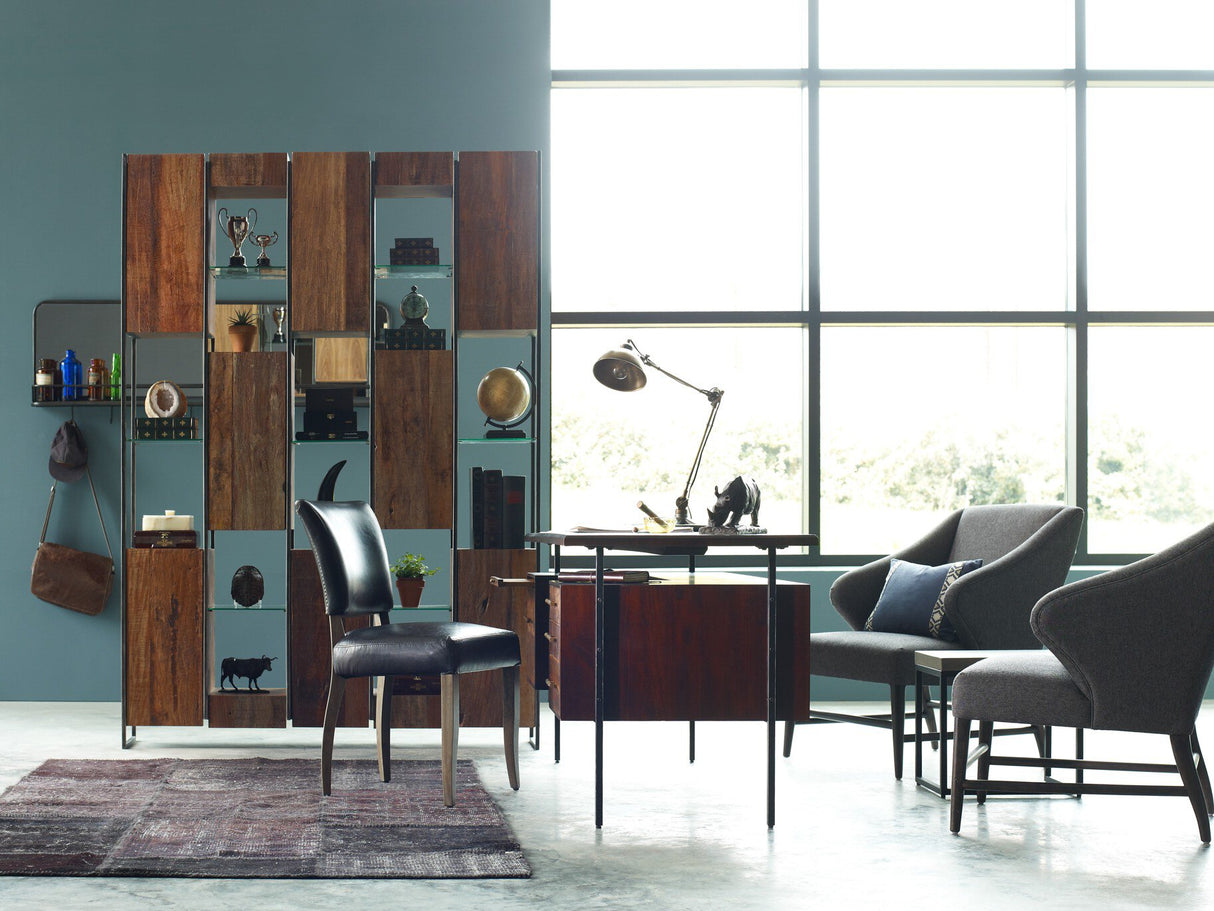 Lauren Desk in Natural Peroba from Four Hands - Luna Furniture