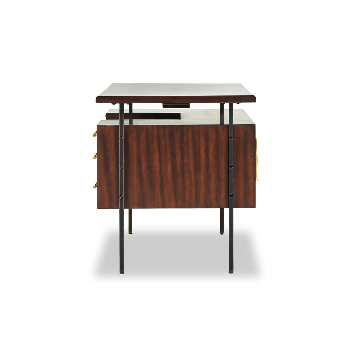 Lauren Desk in Natural Peroba from Four Hands - Luna Furniture