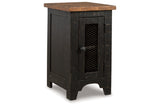 Valebeck Black/Brown Coffee Table and 2 Chairside End Tables from Ashley - Luna Furniture