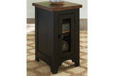 Valebeck Black/Brown Coffee Table and 2 Chairside End Tables from Ashley - Luna Furniture