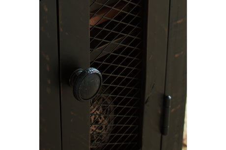 Valebeck Black/Brown Coffee Table and 2 Chairside End Tables from Ashley - Luna Furniture