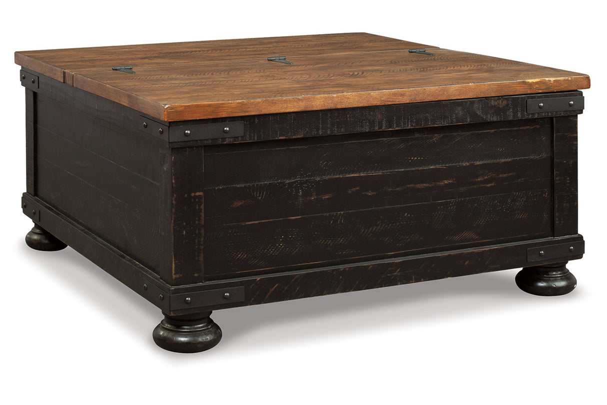 Valebeck Black/Brown Coffee Table and 2 End Tables from Ashley - Luna Furniture