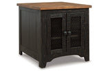Valebeck Black/Brown Coffee Table and 2 End Tables from Ashley - Luna Furniture