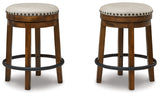 Valebeck Counter Height Barstool (Set of 2) from Ashley - Luna Furniture