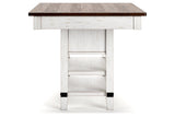 Valebeck Multi Counter Height Dining Table and 4 Barstools from Ashley - Luna Furniture