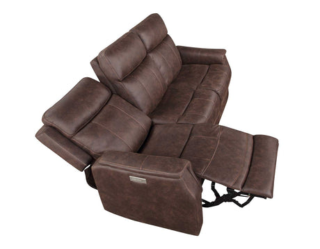 Valencia Walnut 3-Piece Dual Power Reclining Living Room Set from Steve Silver - Luna Furniture