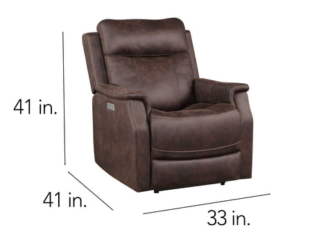 Valencia Walnut 3-Piece Dual Power Reclining Living Room Set from Steve Silver - Luna Furniture