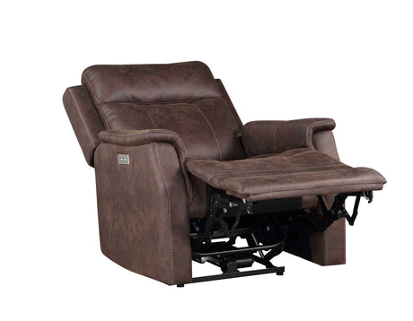 Valencia Walnut 3-Piece Dual Power Reclining Living Room Set from Steve Silver - Luna Furniture