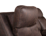 Valencia Walnut Dual-Power Recliner from Steve Silver - Luna Furniture