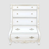 Valentini White Chest from Furniture of America - Luna Furniture