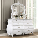 Furniture of America Valentini White Dresser – Luna Furniture
