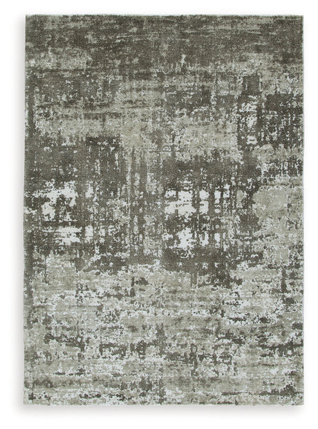 Valmontic Gray Medium Rug from Ashley - Luna Furniture