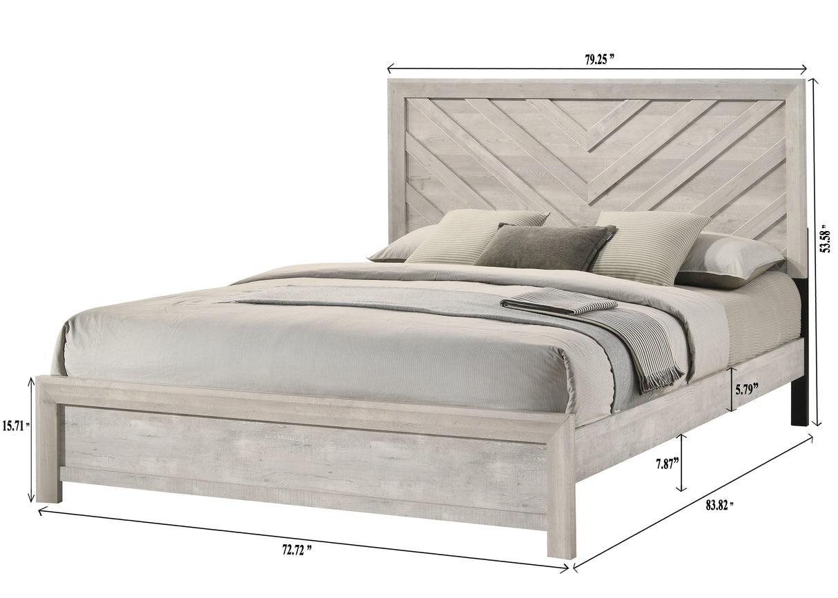 Valor Beige Bedroom Set from Crown Mark - Luna Furniture