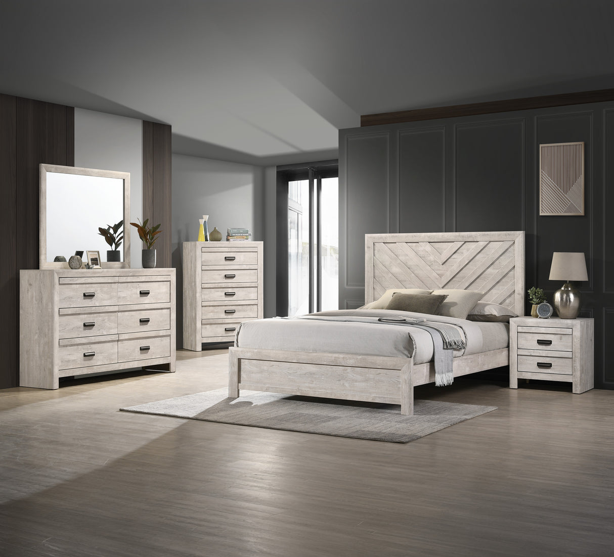 Valor Beige Youth Bedroom Set from Crown Mark - Luna Furniture