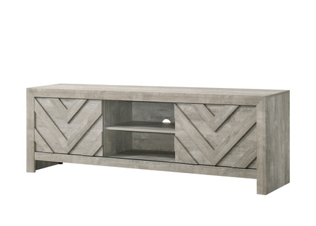 Valor Beige TV Stand from Crown Mark - Luna Furniture