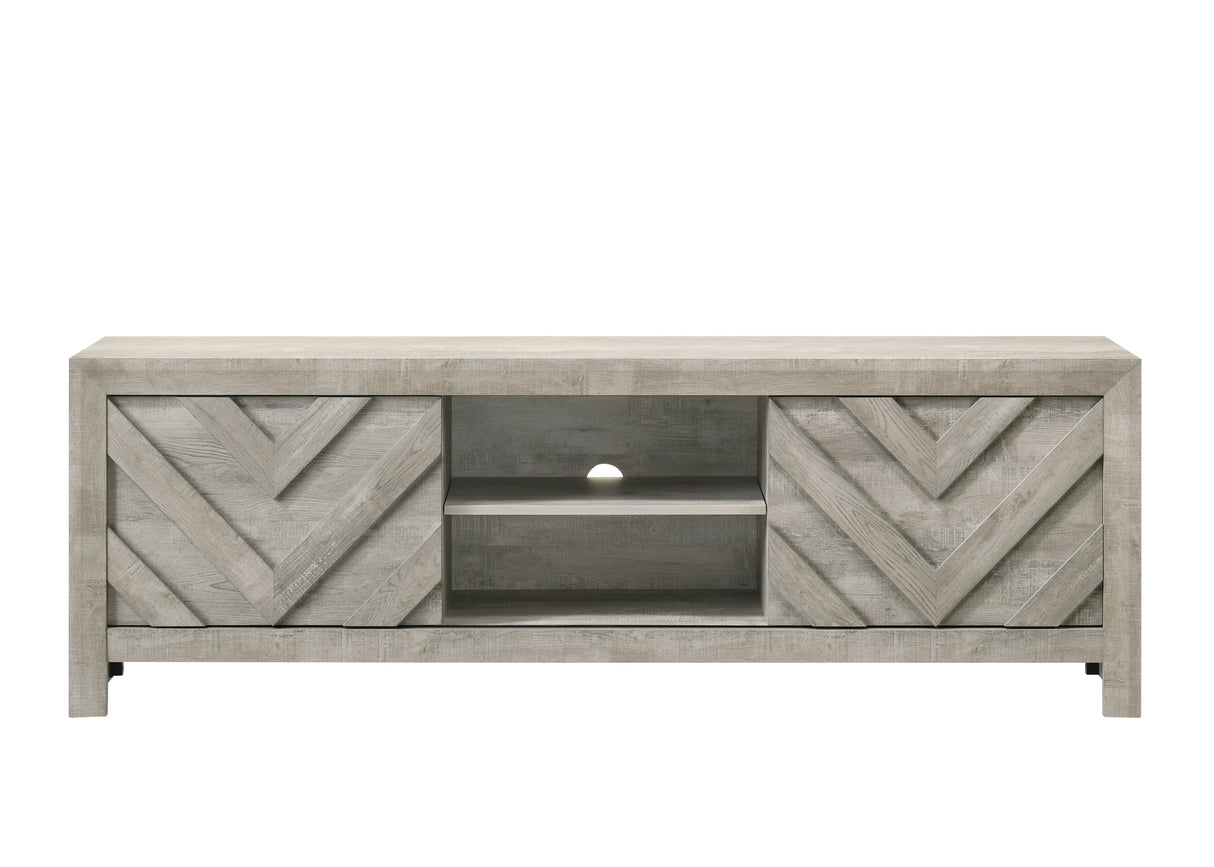 Valor Beige TV Stand from Crown Mark - Luna Furniture