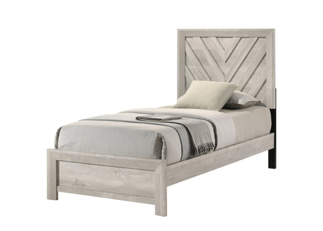 Valor Beige Youth Bedroom Set from Crown Mark - Luna Furniture