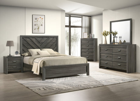 Valor Gray Youth Bedroom Set from Crown Mark - Luna Furniture