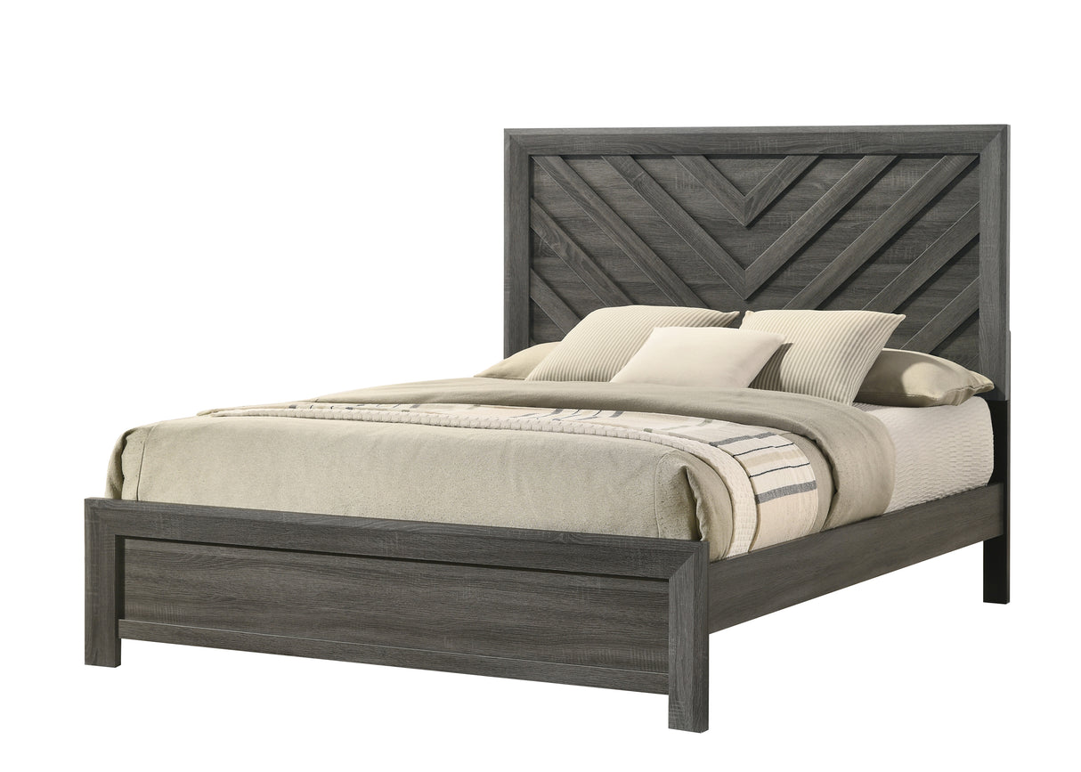 Valor Gray Bedroom Set from Crown Mark - Luna Furniture