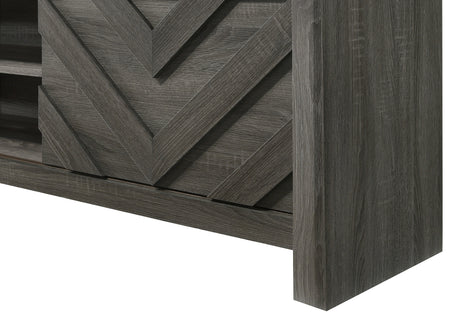 Valor Gray TV Stand from Crown Mark - Luna Furniture