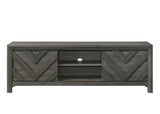 Valor Gray TV Stand from Crown Mark - Luna Furniture