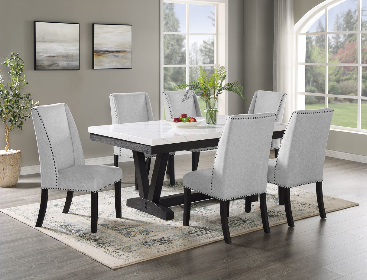 Vance Dove Dining Chair, Set of 2 from Crown Mark - Luna Furniture