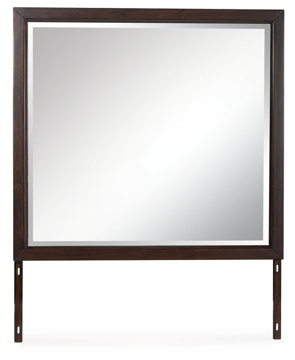 Vanmore Dark Brown Bedroom Mirror (Mirror Only)