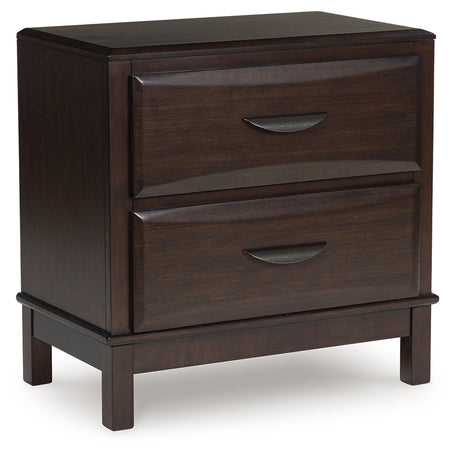 Vanmore Dark Brown Nightstand from Ashley - Luna Furniture