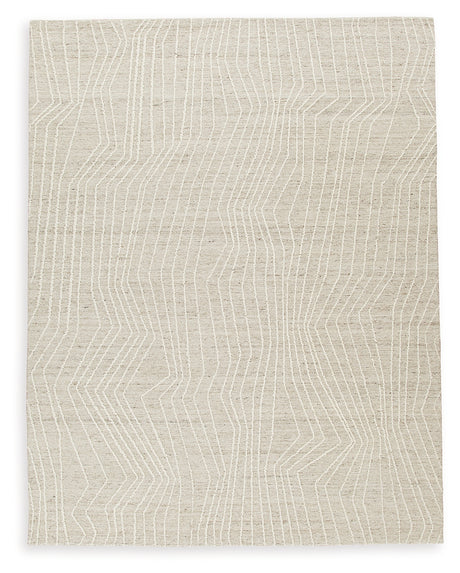 Varahill Gray/Ivory Large Rug from Ashley - Luna Furniture