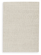 Varahill Gray/Ivory Medium Rug from Ashley - Luna Furniture
