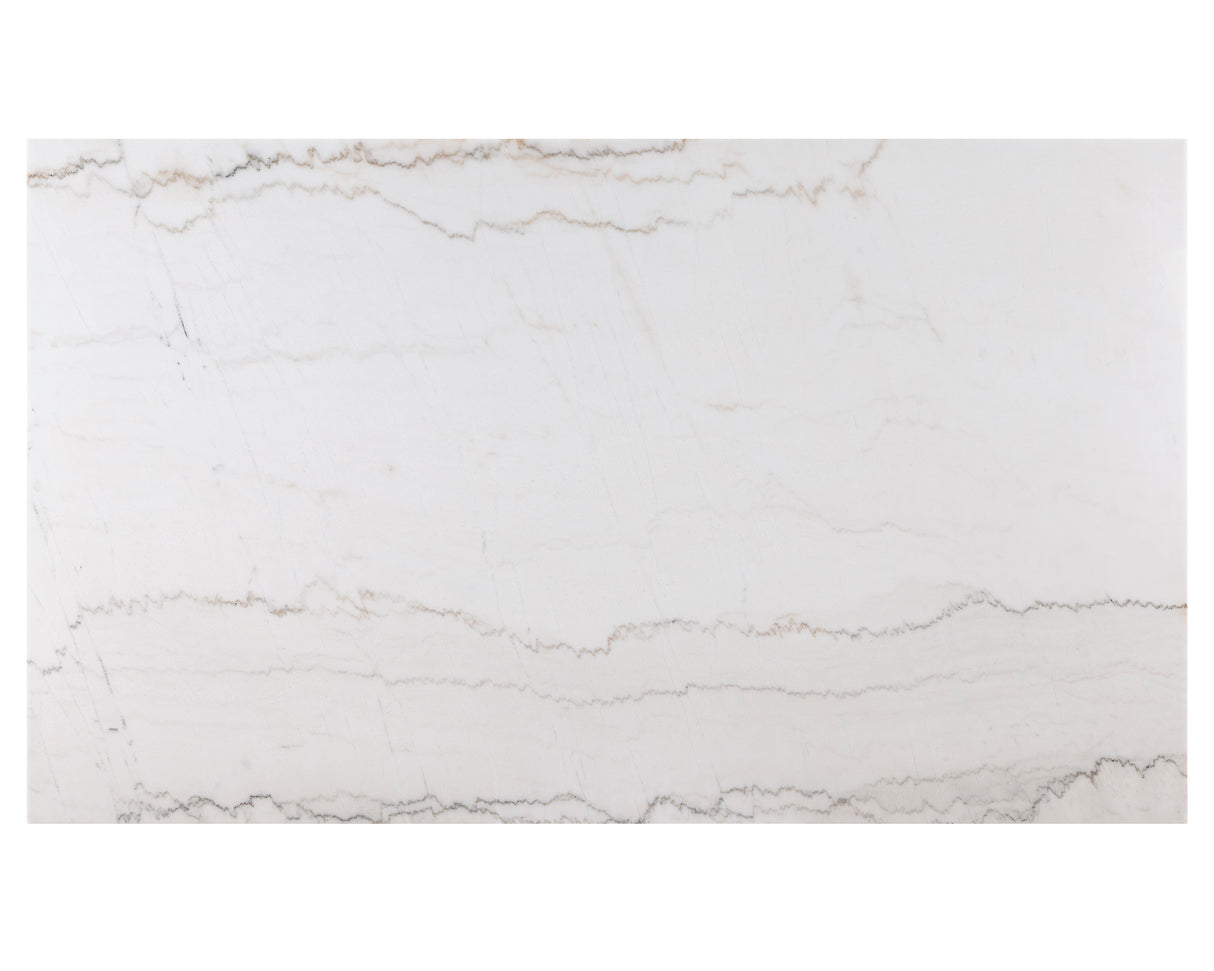 Varley Dove Genuine Marble Dining Set from Crown Mark - Luna Furniture