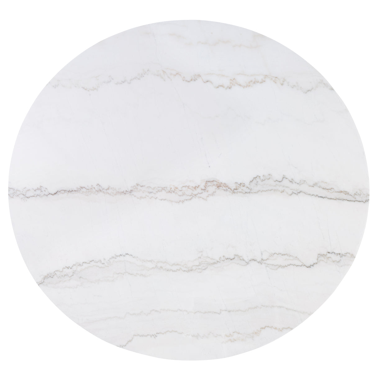 Varley Dove Genuine Marble Round Dining Set from Crown Mark - Luna Furniture