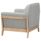 Vaughn Gray Fabric Upholstered Flared Arm Accent Chair from Coaster - Luna Furniture