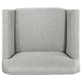 Vaughn Gray Fabric Upholstered Flared Arm Accent Chair from Coaster - Luna Furniture