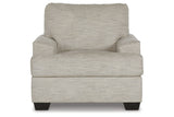 Vayda Pebble Chair and Ottoman from Ashley - Luna Furniture