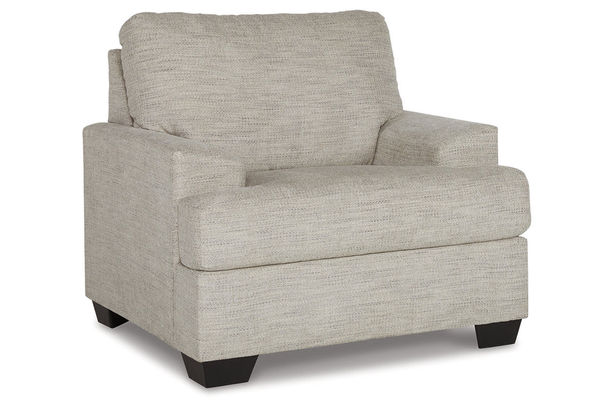 Vayda Pebble Chair and Ottoman from Ashley - Luna Furniture