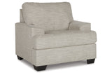 Vayda Pebble Chair and Ottoman from Ashley - Luna Furniture