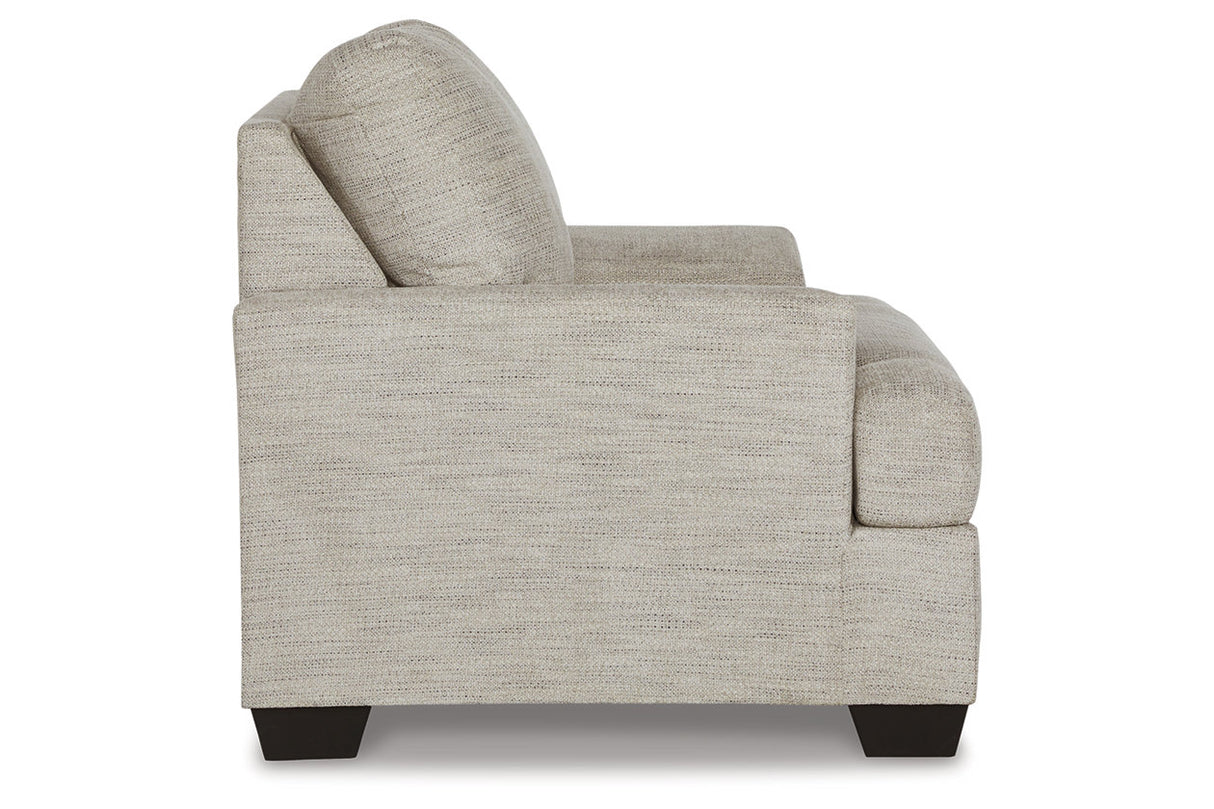 Vayda Pebble Chair and Ottoman from Ashley - Luna Furniture