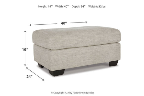 Vayda Pebble Chair and Ottoman from Ashley - Luna Furniture