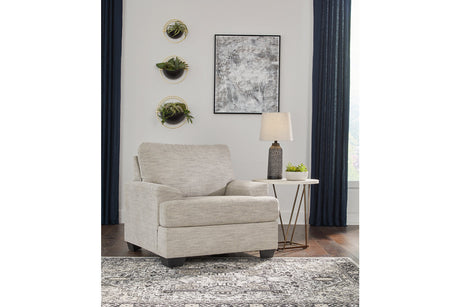 Vayda Pebble Chair and Ottoman from Ashley - Luna Furniture
